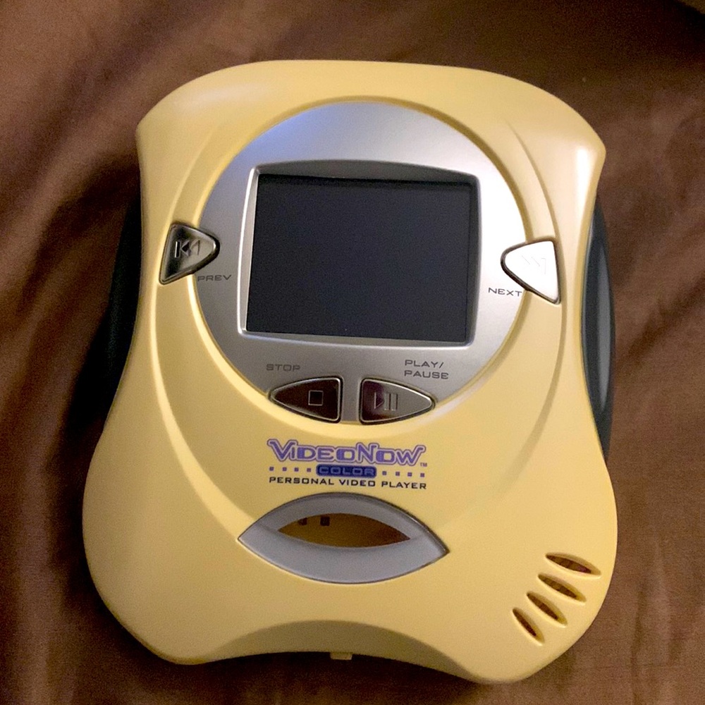 2004 Video Now Player with Case and Videos